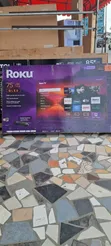 Roku 75" Plus QLED Mini-LED UHD Smart TV - 3