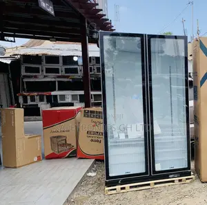 Pearl 690L Double Door Glass Display Fridge (PVC-801-27AA)
