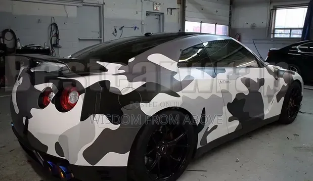 Car Body Wraps - Camo & Reflective Available - 1