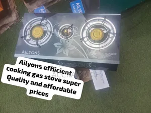 Ailyons Modern Gas Stove - Fast Cooking, Strong Burners