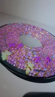 Crystal Waist Beads with Glow-in-the-Dark Butterflies & Alphabets - 5