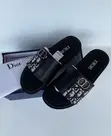 Dior-Inspired Monogram Slide Sandals - 2