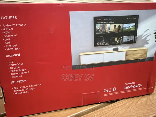 Android TV Box with 4G WiFi Router - 1