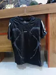 Thrift Wear - Black Polycotton Sleeveless Polo T-Shirt - 3