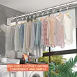 14 Ft Drill-Free Telescopic Shower Curtain Rod - 4