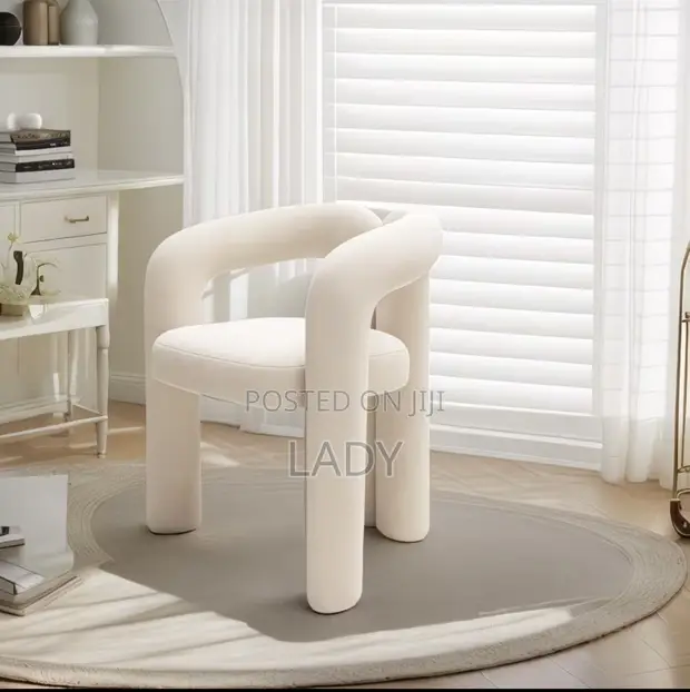 Fluffy Wool Accent Chair - Brand New - 1