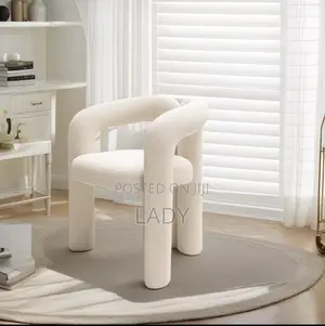 Fluffy Wool Accent Chair - Brand New