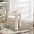 Fluffy Wool Accent Chair - Brand New - 1
