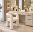 Fluffy Wool Accent Chair - Brand New - 2