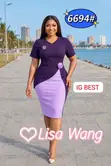 Lisa Wang Corporate Dress - Black - 3