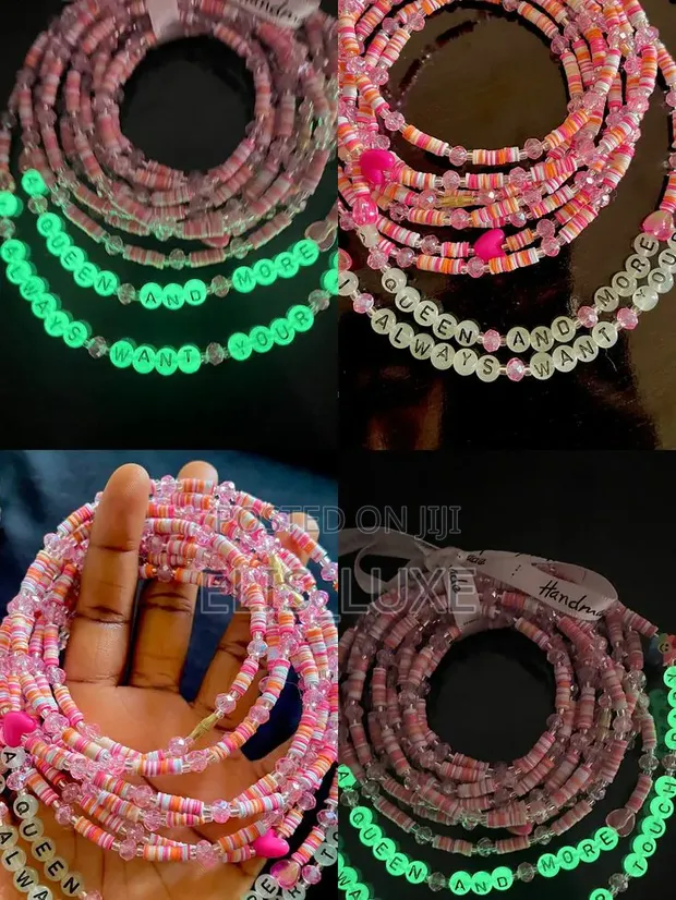 Custom Glow-in-the-Dark Waist Beads - 1