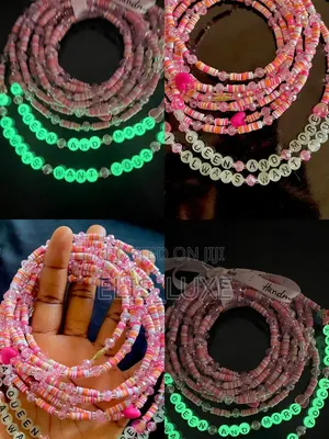 Custom Glow-in-the-Dark Waist Beads