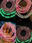 Custom Glow-in-the-Dark Waist Beads - 1