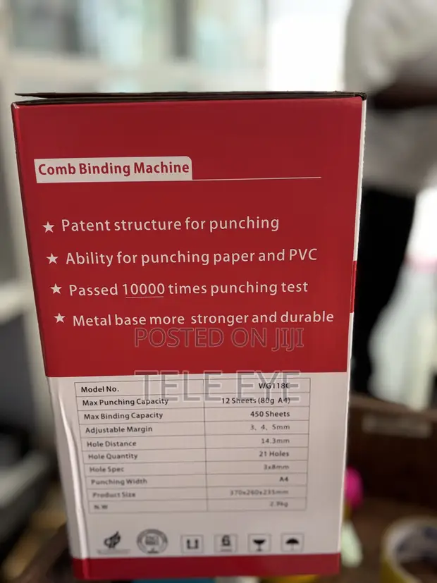 Manual Comb Binding Machine - 1