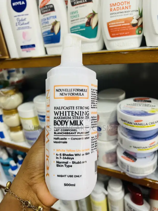 You White Halfcast Strong Whitening Body Milk - 1