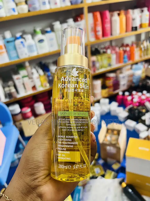 Advanced Korea Skin Fairest Body Oil - 1