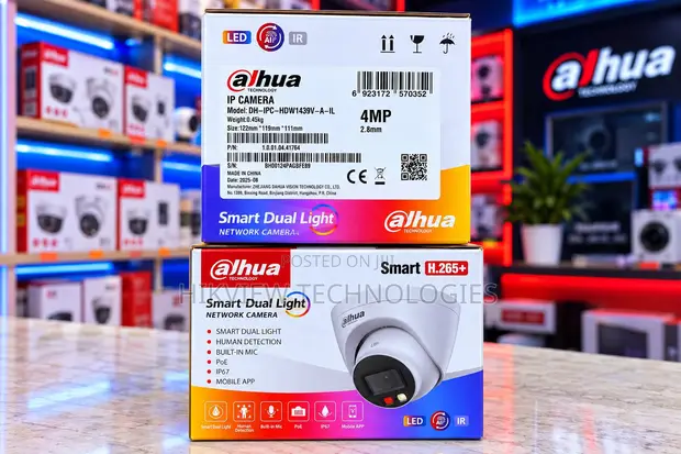 Dahua DH-IPC-HDW1439V-A-IL4MP 4MP Smart Dual Light Camera - 1