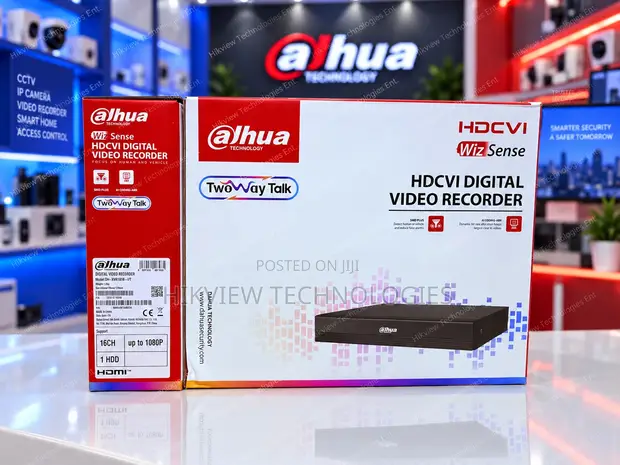 Dahua XVR1B16H-I/T 16-Channel Penta-Brid 1080p WizSense DVR - 1
