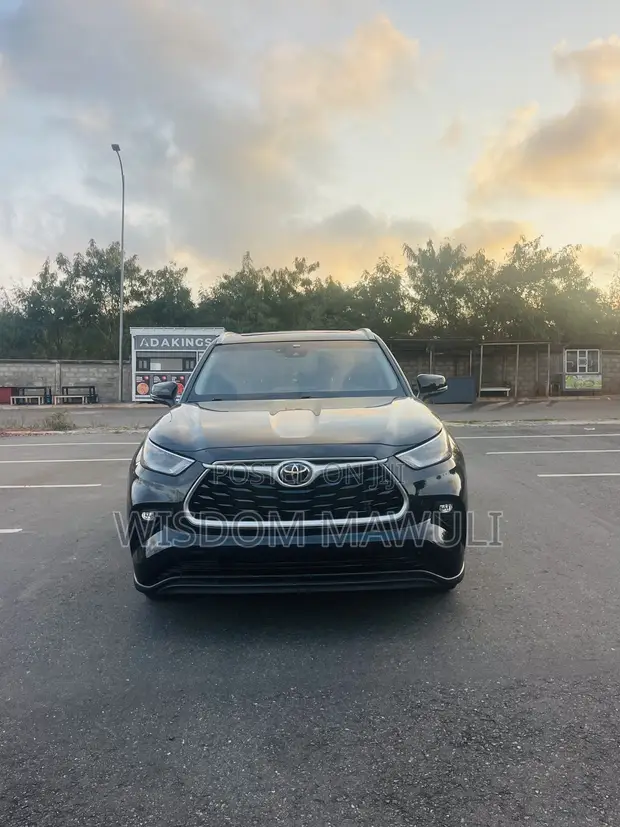 2023 Toyota Highlander Black - 1