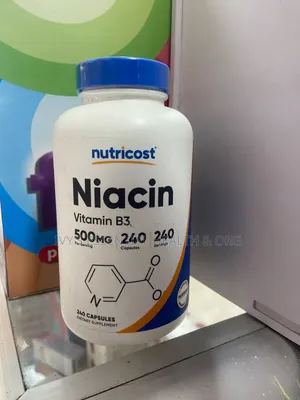 Nutricost Niacin 500mg, 240 Capsules