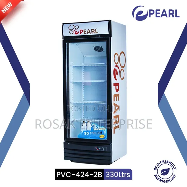 New Pearl PVC-424-2B Refrigerator, 330 Liters - 1
