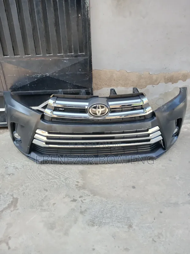 Toyota Highlander 2018-2019 Front Bumper - Brand New - 1