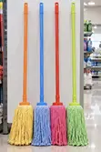 Industrial Wet Floor Mop Stick with Cotton Head - 2