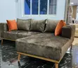 Modern L-Shaped Sectional Sofa with Chaise Lounge - 2