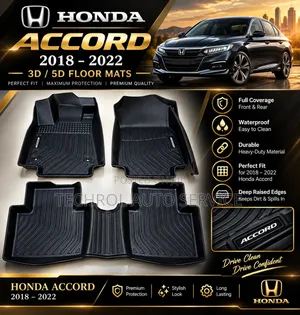 Honda Accord 2018-2022 Floor Mats - Custom Made