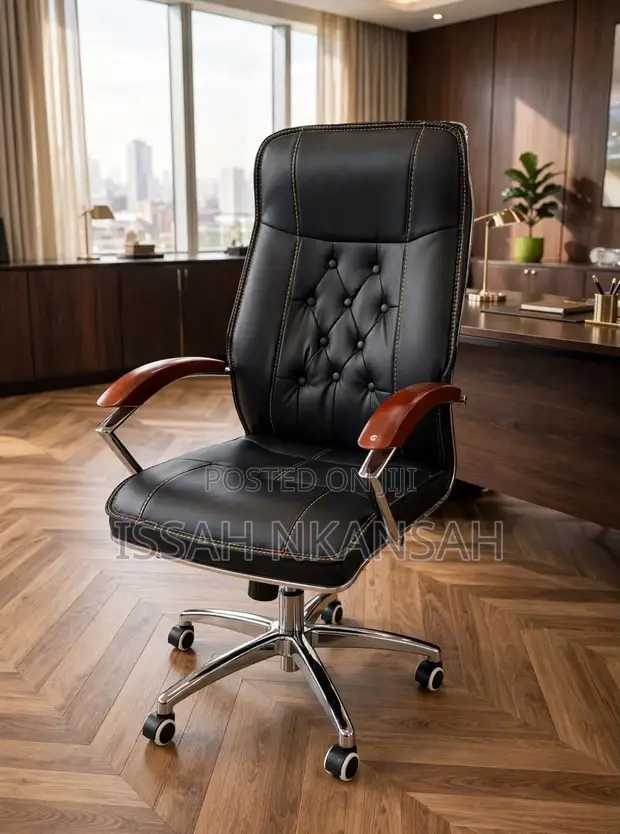 Black CEO Office Chair - 1