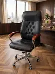 Black CEO Office Chair - 1