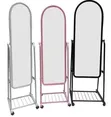 JC Power Standing Mirror with Wheels - 1