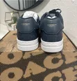 Coach Men's Signature C High Line Leather Trim Sneakers - Blue, Size 8.5 - 3