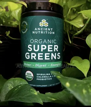 Organic Super Greens Powder with Probiotics