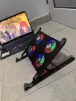 Folding Laptop Stand with 4 RGB Fans - 3