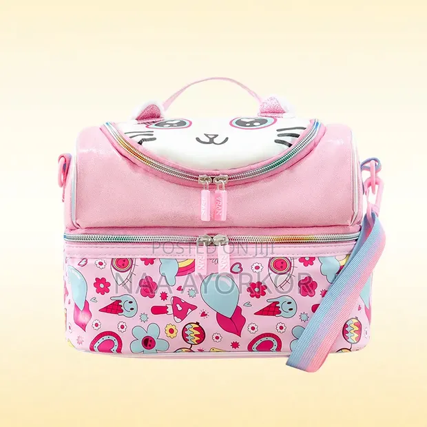 Kids Double Compartment Lunch Bag - 1