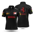 Scuderia Ferrari 2026 F1 Black Polo Shirt - 2