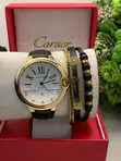 Cartier Watches - Genuine Leather Band - 3