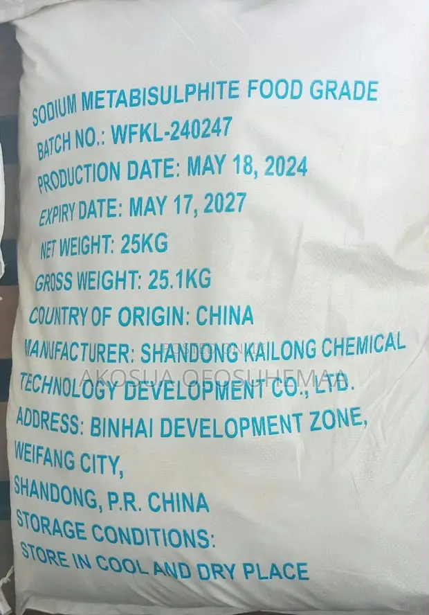 Sodium Metabisulphite - 1
