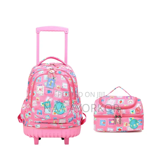 Trolley School Bag Set for Boys and Girls - 1