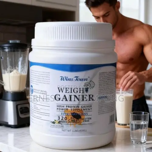 Wins Town Weight Gainer - High Protein Mass Supplement - 1