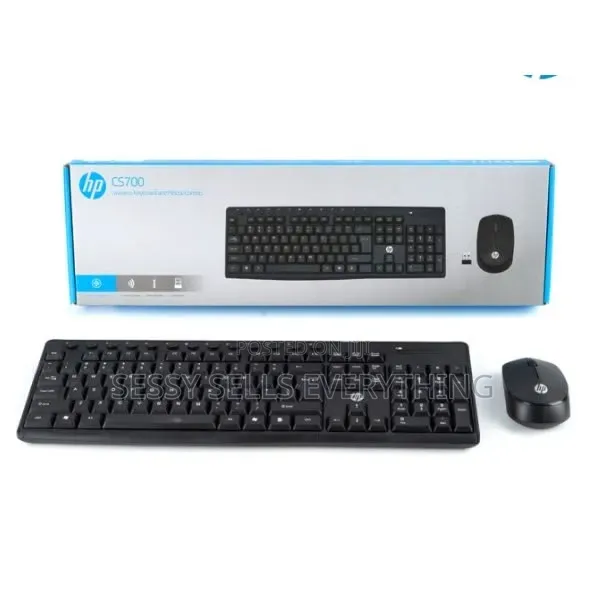 HP Wireless Mouse and Keyboard - 1
