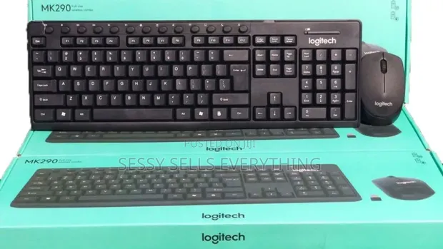 Logitech Wireless Keyboard and Mouse Combo - 1