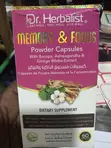 Memory and Focus Capsules - 1