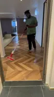 Wooden Floor Cleaning and Polishing - 1