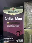 Active Man - Arginine, Damiana, Red Ginseng & Maca Capsules - 2