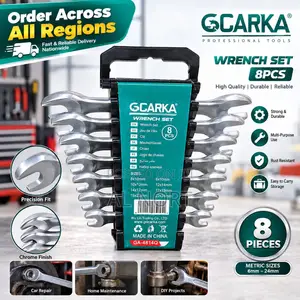 GCARKA 8-Piece Metric Wrench Set