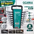 GCARKA 8-Piece Metric Wrench Set - 1