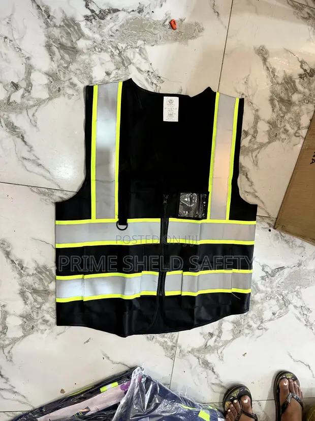 High-Visibility Reflective Safety Vest - 1