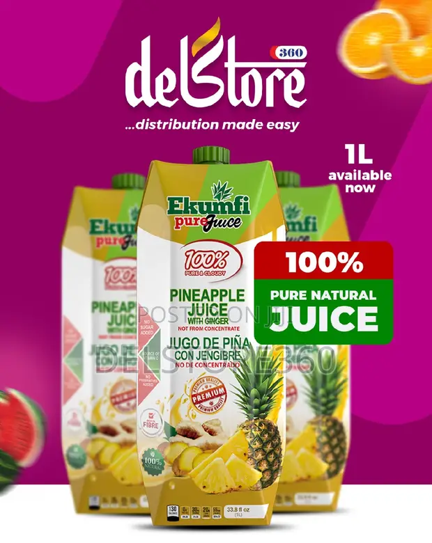 Ekumfi Juice - Pineginga 1L - 1